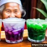 Home 12 베트남 쩨 베트남식 단팥죽 종류 - **Prompt for Chè đá (Iced Chè) - The Refreshing Summer Companion:**
"A hyperrealistic close-up s...